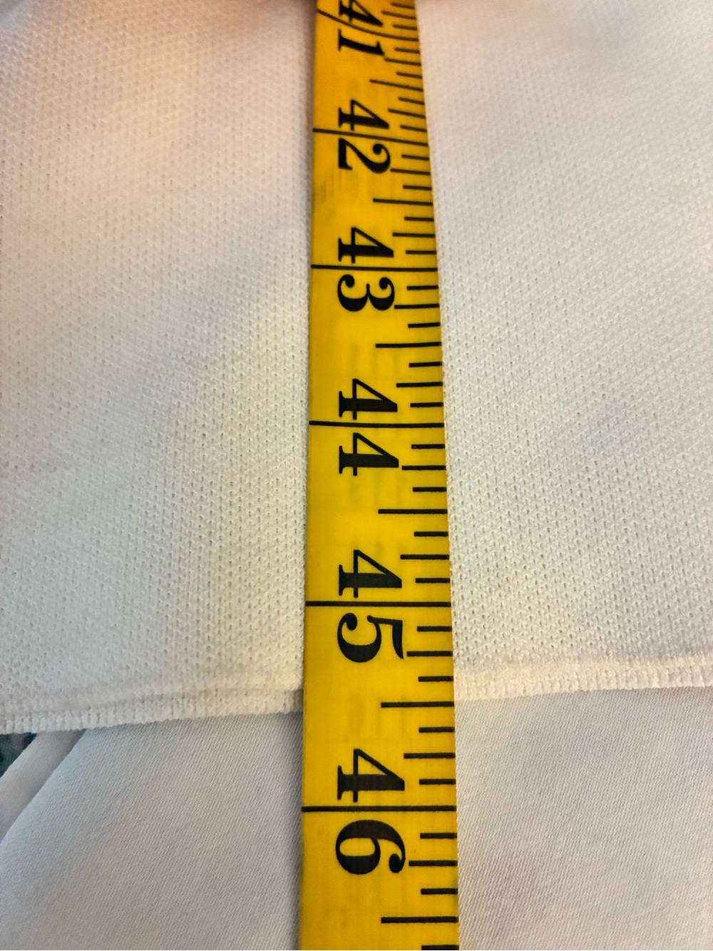 New York & Company White Knit Midi Dress Size Small Gold Button Elegant Casual - Picture 14 of 15